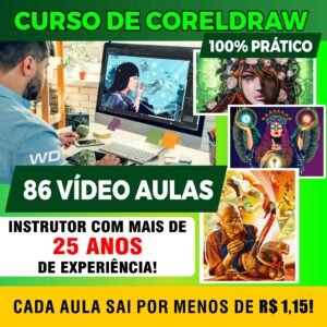 Curso CorelDraw 2020 Completo Vídeo Aulas