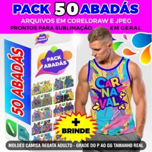 Pack 50 Abadás + Brinde Especial
