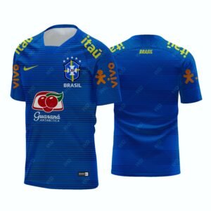 Arte Vetor Camisa Treino Brasil Copa do Mundo 2026