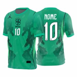 Arte Vetor Camisa Torcedor Brasil Copa do Mundo 2026 + Fontes Oficiais Editáveis